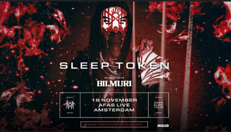 Sleep Token Amsterdam 2024 concert poster