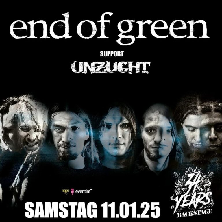 End of Green + Unzucht - München 2025