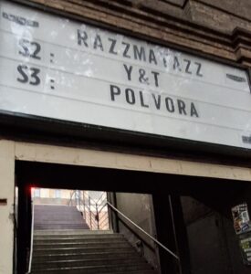 Y&T show in Barcelona 2025