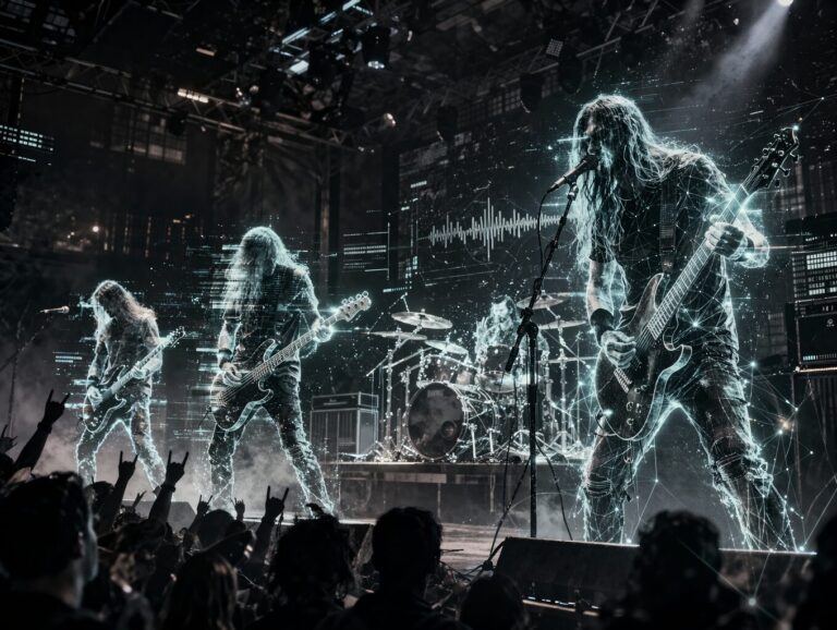 Futuristic concert